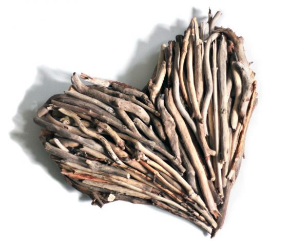 Driftwood Heart