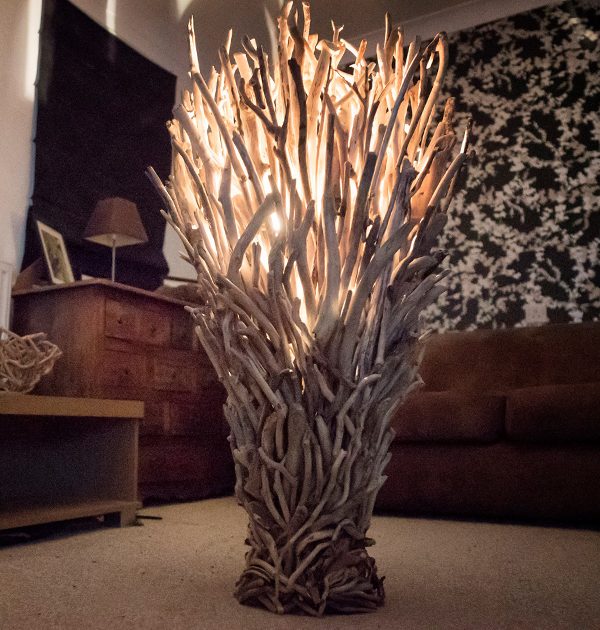 Driftwood Floor Lamp