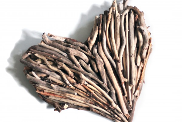Driftwood Heart